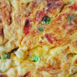 ข้าวไข่เจียว 2 ฟอง