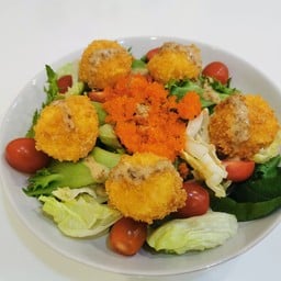 เต้าหู้ครีมสลัดงา