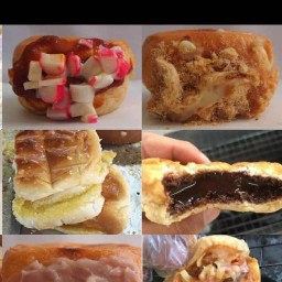 ปังปอนด์ปิ้งไส้ทะลัก ขนมปังปิ้งเตาถ่าน by ปอนด์