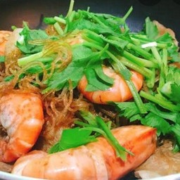 กุ้งอบวุ้นเส้น
