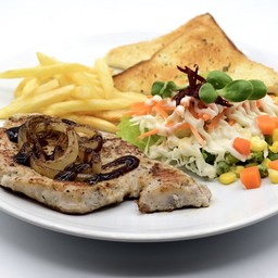 สเต็กไก่ CHICKEN STEAK