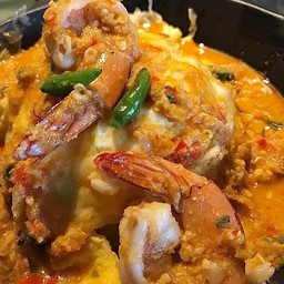ข้าวไข่ข้นต้มยำกุ้ง