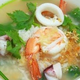 ข้าวต้ม กุ้ง & หมึก