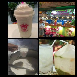 CoConut Shake ตลาดนัดเลียบด่วนรามอินทรา ตลาดนัดเลียบด่วนรามอินทรา