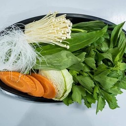 เพิ่มชุดผักจุ่ม