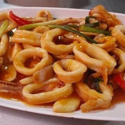 หมึกผัดไข่เค็ม