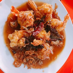 กุ้งซอสมะขาม