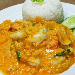 ข้าว ผัดผงกะหรี่