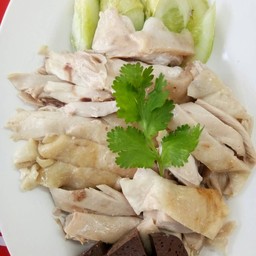 ไก่สับจานใหญ่