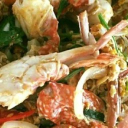 ปูม้าผัด