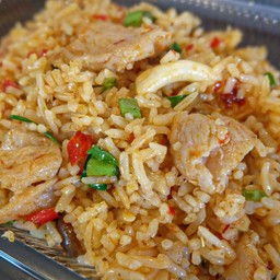 Tom Yum Fried Rice With Chicken