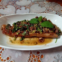 สเต็กลาบแซลมอน