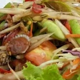 ตำหอยแครง