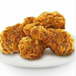 น่องไก่ ทอด เขย่าผงปรุ่งรส 7ชิ้น ฟรีซอสชีส+มายองเนส