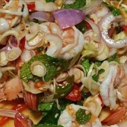 กุ้งพล่า