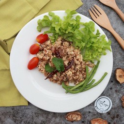 ลาบเจ+ผักสด