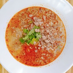 ข้าวต้มหมูสับ ต้มยำ