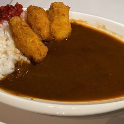 ข้าวแกงกะหรี่ หอยนางรมทอด