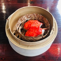 หมูทับเต้าหู้ไข่+ผักสามสี