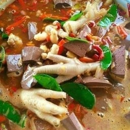 ขนมจีน น้ำยาไทยแกงไก่