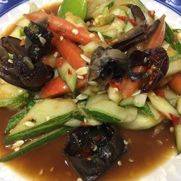 ตำแตง ปูปลาร้า