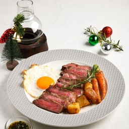 NZ Ribeye Steak & Egg