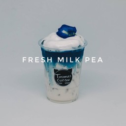 อัญชัญนมสด