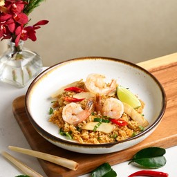 ข้าวผัดต้มยำกุ้ง