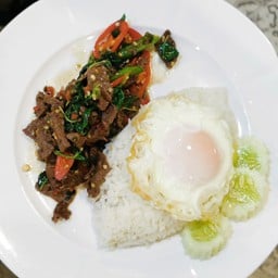 ข้าวเนื้อ - เลือกผัด