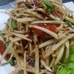 ตำปูปลาร้า+ขนมจีน