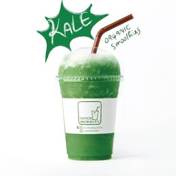 ผักเคลออร์แกรนิคปั่น (Kale Organic smoothies)