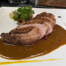 Duck Breast pepper sauce