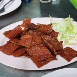 หมูหวานแผ่นทอด