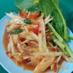 ตำไทย+แถมขนมจีน