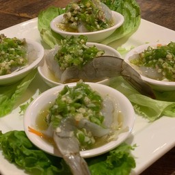 กุ้งแช่น้ำปลา