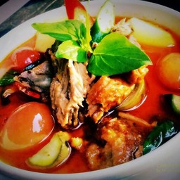 แกงเผ็ดเป็ดย่าง
