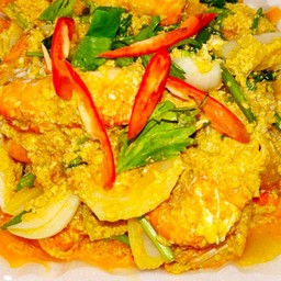 ทะเลผัดผงกระหรี่