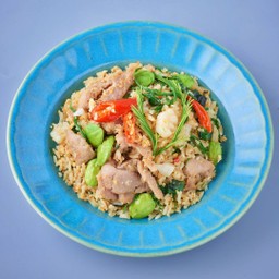 ข้าวผัดสามเหม็นหมู