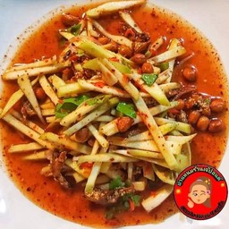 ยํามะม่วงปลากรอบ