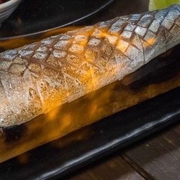 ปลาซาบะดองเผาไฟ