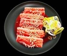 วากิวเนื้อซี่โครง  A4 100 กรัม