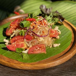 Spicy Glass Noodle Salad With Minced Pork-ยำวุ้นเส้นหมูสับ