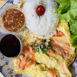 ข้าวไข่ข้นปูอัด