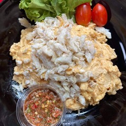 ข้าวไข่ข้นปู