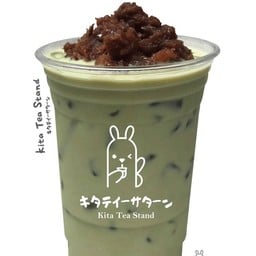 มัทฉะถั่วแดงอะซึกิ มีถั่วแดง