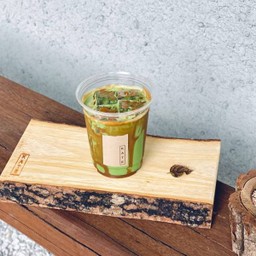 Home Made Caramel Matcha D.