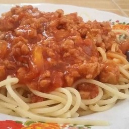 สปาเก้ตตี้ซอสไก่