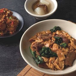 ชุดผัดซีอิ้วคะน้าฮ่องกง