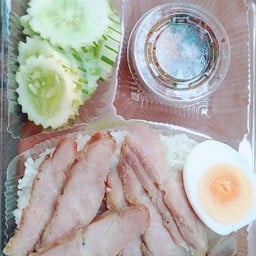 ข้าวหมูย่าง