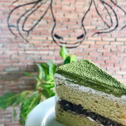 เค้กชาเขียวถั่วแดง